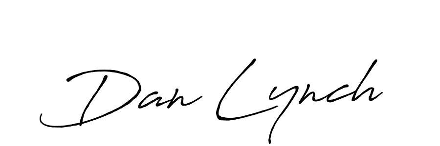 Make a beautiful signature design for name Dan Lynch. With this signature (Antro_Vectra_Bolder) style, you can create a handwritten signature for free. Dan Lynch signature style 7 images and pictures png