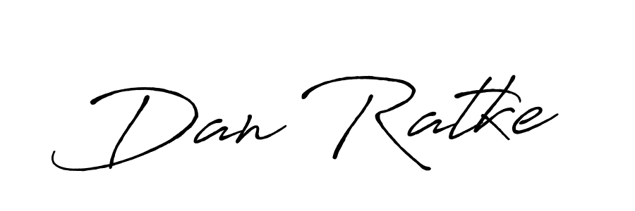 Make a beautiful signature design for name Dan Ratke. With this signature (Antro_Vectra_Bolder) style, you can create a handwritten signature for free. Dan Ratke signature style 7 images and pictures png