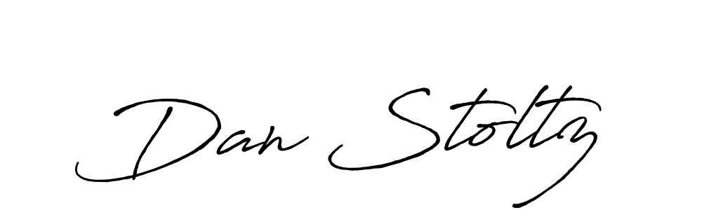 Once you've used our free online signature maker to create your best signature Antro_Vectra_Bolder style, it's time to enjoy all of the benefits that Dan Stoltz name signing documents. Dan Stoltz signature style 7 images and pictures png