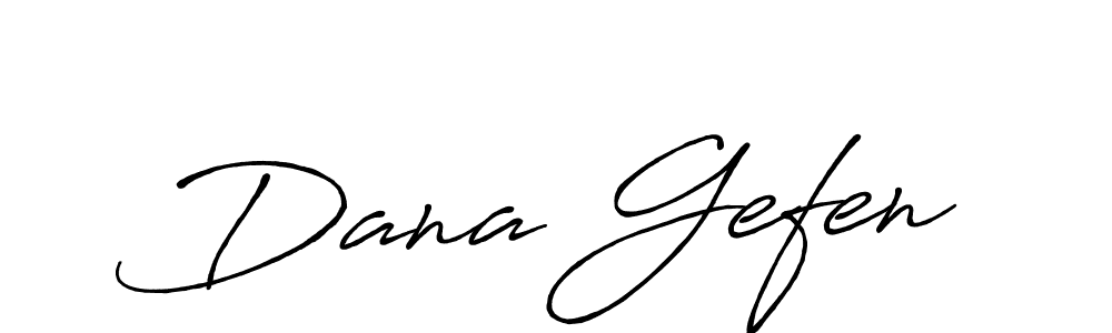 The best way (Antro_Vectra_Bolder) to make a short signature is to pick only two or three words in your name. The name Dana Gefen include a total of six letters. For converting this name. Dana Gefen signature style 7 images and pictures png