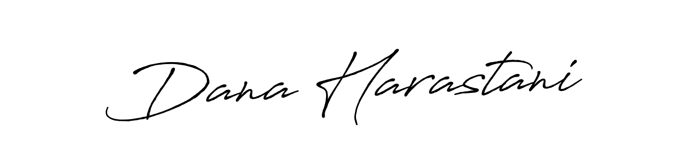 Make a beautiful signature design for name Dana Harastani. Use this online signature maker to create a handwritten signature for free. Dana Harastani signature style 7 images and pictures png