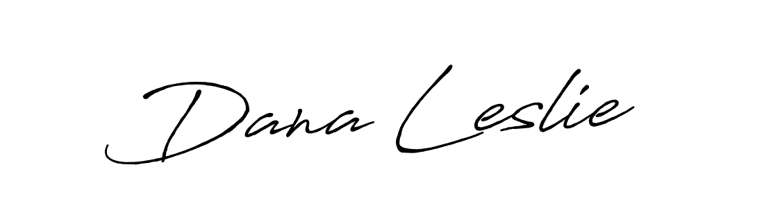 How to make Dana Leslie signature? Antro_Vectra_Bolder is a professional autograph style. Create handwritten signature for Dana Leslie name. Dana Leslie signature style 7 images and pictures png