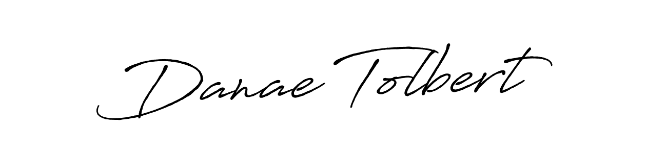 Also You can easily find your signature by using the search form. We will create Danae Tolbert name handwritten signature images for you free of cost using Antro_Vectra_Bolder sign style. Danae Tolbert signature style 7 images and pictures png