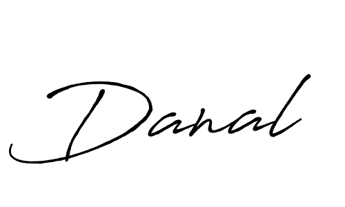 Make a beautiful signature design for name Danal. With this signature (Antro_Vectra_Bolder) style, you can create a handwritten signature for free. Danal signature style 7 images and pictures png