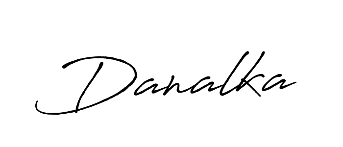 Also You can easily find your signature by using the search form. We will create Danalka name handwritten signature images for you free of cost using Antro_Vectra_Bolder sign style. Danalka signature style 7 images and pictures png