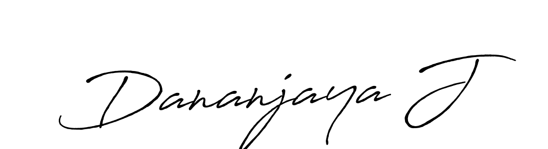 Here are the top 10 professional signature styles for the name Dananjaya J. These are the best autograph styles you can use for your name. Dananjaya J signature style 7 images and pictures png