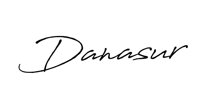 Make a beautiful signature design for name Danasur. With this signature (Antro_Vectra_Bolder) style, you can create a handwritten signature for free. Danasur signature style 7 images and pictures png