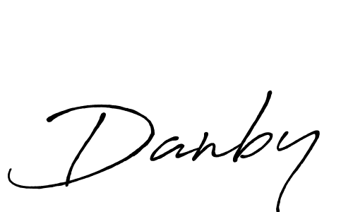 Similarly Antro_Vectra_Bolder is the best handwritten signature design. Signature creator online .You can use it as an online autograph creator for name Danby. Danby signature style 7 images and pictures png