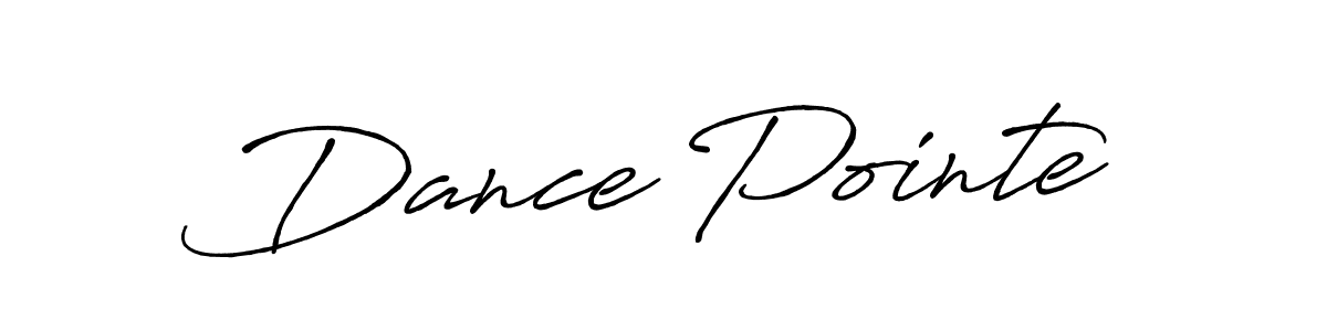 Create a beautiful signature design for name Dance Pointe. With this signature (Antro_Vectra_Bolder) fonts, you can make a handwritten signature for free. Dance Pointe signature style 7 images and pictures png