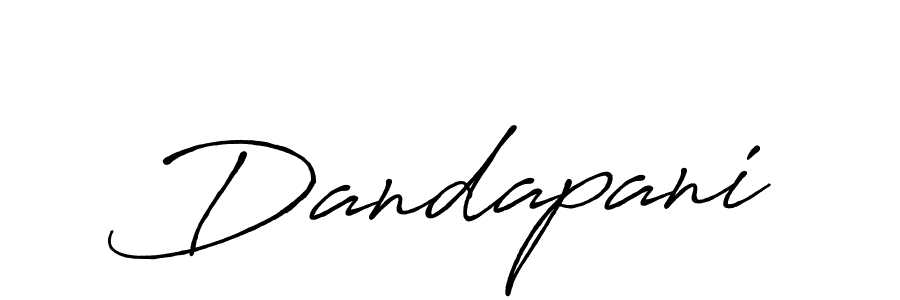 Make a beautiful signature design for name Dandapani. With this signature (Antro_Vectra_Bolder) style, you can create a handwritten signature for free. Dandapani signature style 7 images and pictures png