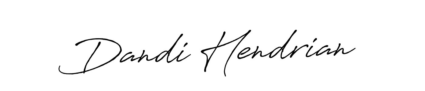 Once you've used our free online signature maker to create your best signature Antro_Vectra_Bolder style, it's time to enjoy all of the benefits that Dandi Hendrian name signing documents. Dandi Hendrian signature style 7 images and pictures png