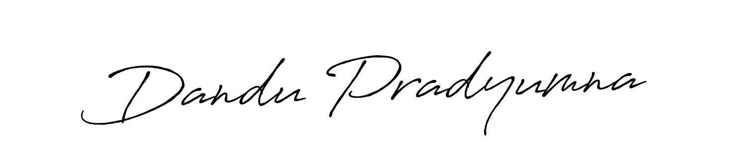 Also You can easily find your signature by using the search form. We will create Dandu Pradyumna name handwritten signature images for you free of cost using Antro_Vectra_Bolder sign style. Dandu Pradyumna signature style 7 images and pictures png