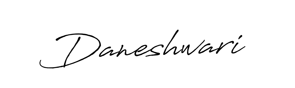 Create a beautiful signature design for name Daneshwari. With this signature (Antro_Vectra_Bolder) fonts, you can make a handwritten signature for free. Daneshwari signature style 7 images and pictures png