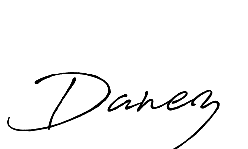 See photos of Danez official signature by Spectra . Check more albums & portfolios. Read reviews & check more about Antro_Vectra_Bolder font. Danez signature style 7 images and pictures png