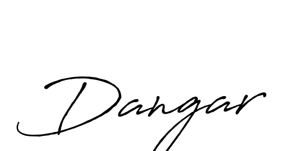 Create a beautiful signature design for name Dangar. With this signature (Antro_Vectra_Bolder) fonts, you can make a handwritten signature for free. Dangar signature style 7 images and pictures png