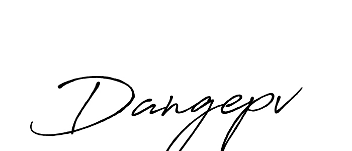 Also we have Dangepv name is the best signature style. Create professional handwritten signature collection using Antro_Vectra_Bolder autograph style. Dangepv signature style 7 images and pictures png