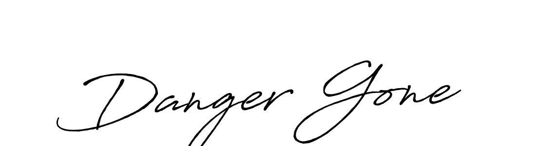 Create a beautiful signature design for name Danger Gone. With this signature (Antro_Vectra_Bolder) fonts, you can make a handwritten signature for free. Danger Gone signature style 7 images and pictures png