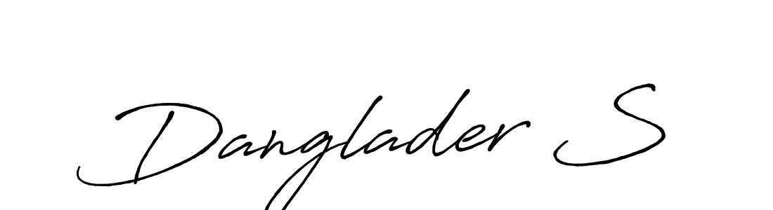 Make a short Danglader S signature style. Manage your documents anywhere anytime using Antro_Vectra_Bolder. Create and add eSignatures, submit forms, share and send files easily. Danglader S signature style 7 images and pictures png