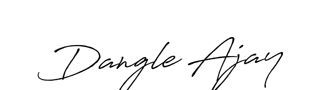It looks lik you need a new signature style for name Dangle Ajay. Design unique handwritten (Antro_Vectra_Bolder) signature with our free signature maker in just a few clicks. Dangle Ajay signature style 7 images and pictures png