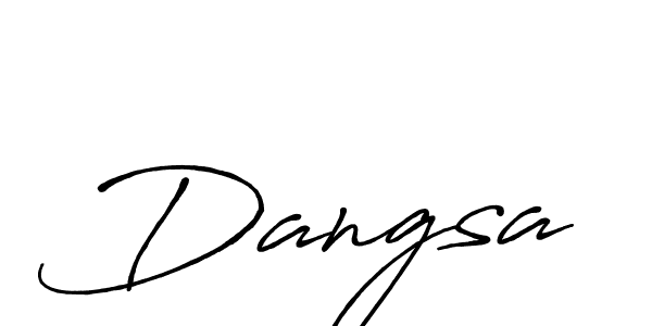 Similarly Antro_Vectra_Bolder is the best handwritten signature design. Signature creator online .You can use it as an online autograph creator for name Dangsa. Dangsa signature style 7 images and pictures png