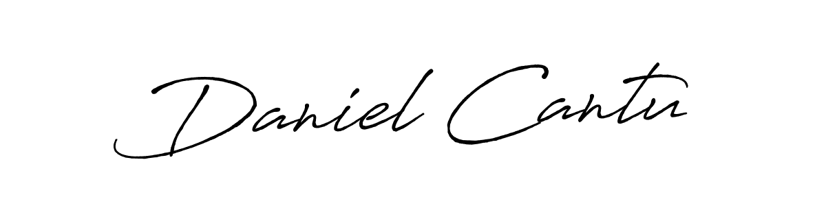 Design your own signature with our free online signature maker. With this signature software, you can create a handwritten (Antro_Vectra_Bolder) signature for name Daniel Cantu. Daniel Cantu signature style 7 images and pictures png