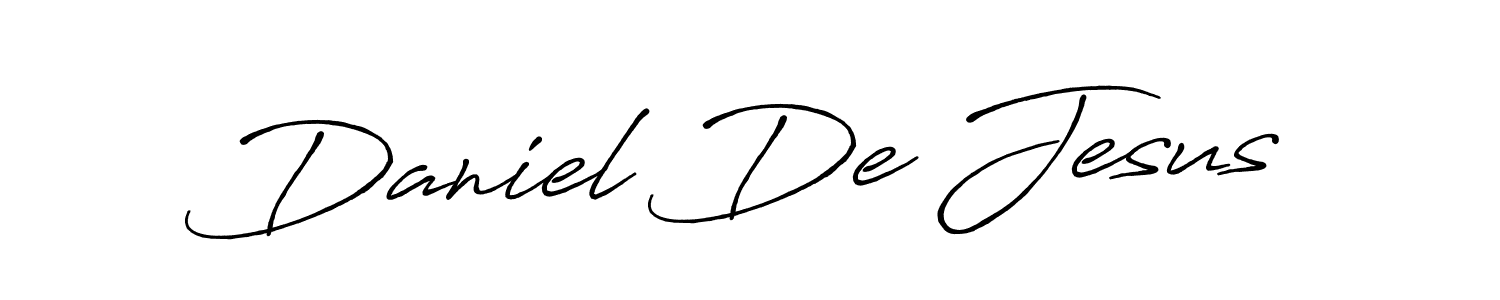 Once you've used our free online signature maker to create your best signature Antro_Vectra_Bolder style, it's time to enjoy all of the benefits that Daniel De Jesus name signing documents. Daniel De Jesus signature style 7 images and pictures png