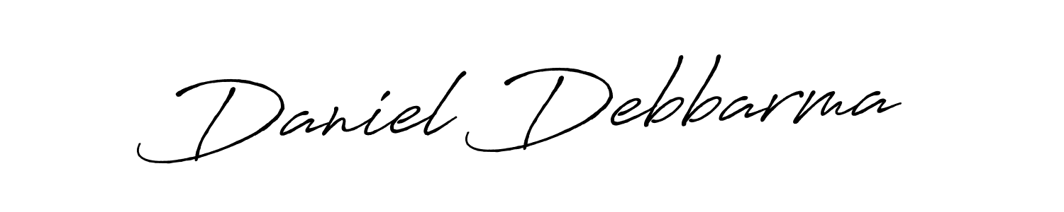 It looks lik you need a new signature style for name Daniel Debbarma. Design unique handwritten (Antro_Vectra_Bolder) signature with our free signature maker in just a few clicks. Daniel Debbarma signature style 7 images and pictures png