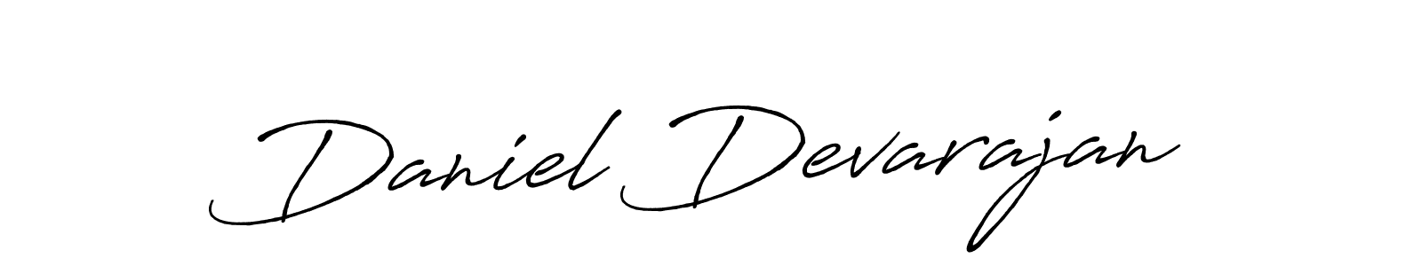 Design your own signature with our free online signature maker. With this signature software, you can create a handwritten (Antro_Vectra_Bolder) signature for name Daniel Devarajan. Daniel Devarajan signature style 7 images and pictures png