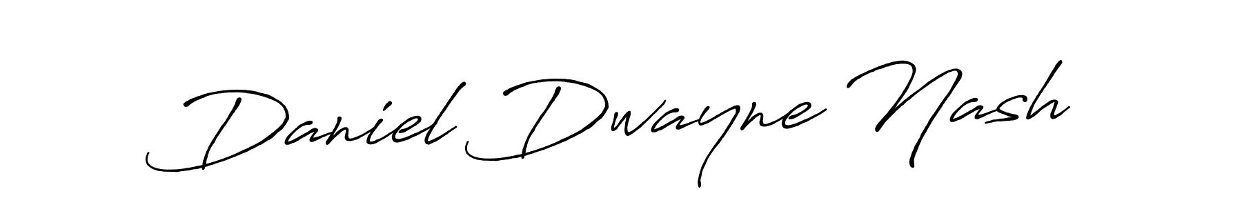 Also we have Daniel Dwayne Nash name is the best signature style. Create professional handwritten signature collection using Antro_Vectra_Bolder autograph style. Daniel Dwayne Nash signature style 7 images and pictures png