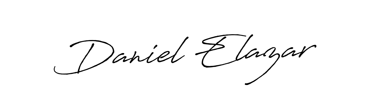 How to make Daniel Elazar name signature. Use Antro_Vectra_Bolder style for creating short signs online. This is the latest handwritten sign. Daniel Elazar signature style 7 images and pictures png
