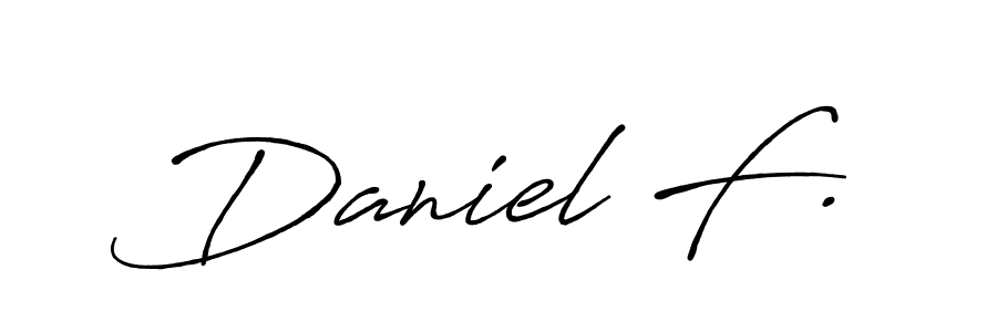 Also we have Daniel F. name is the best signature style. Create professional handwritten signature collection using Antro_Vectra_Bolder autograph style. Daniel F. signature style 7 images and pictures png