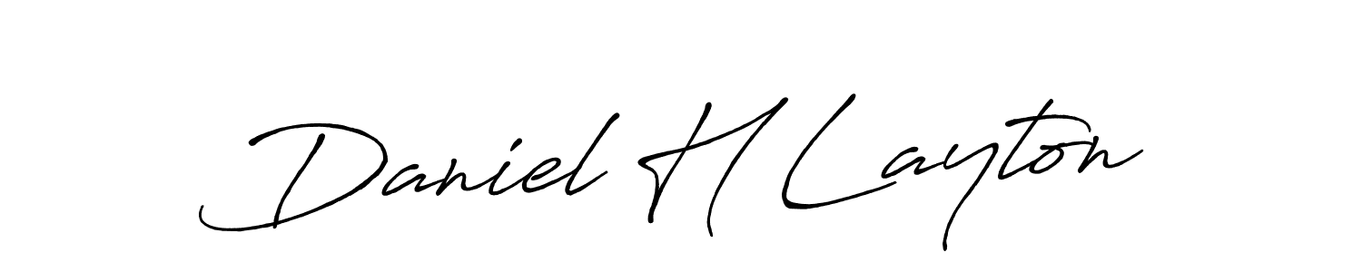 Also we have Daniel H Layton name is the best signature style. Create professional handwritten signature collection using Antro_Vectra_Bolder autograph style. Daniel H Layton signature style 7 images and pictures png