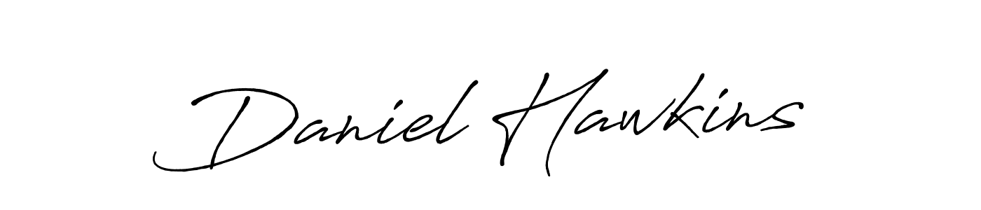 Use a signature maker to create a handwritten signature online. With this signature software, you can design (Antro_Vectra_Bolder) your own signature for name Daniel Hawkins. Daniel Hawkins signature style 7 images and pictures png