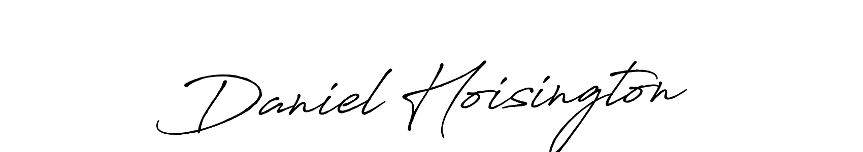 Daniel Hoisington stylish signature style. Best Handwritten Sign (Antro_Vectra_Bolder) for my name. Handwritten Signature Collection Ideas for my name Daniel Hoisington. Daniel Hoisington signature style 7 images and pictures png