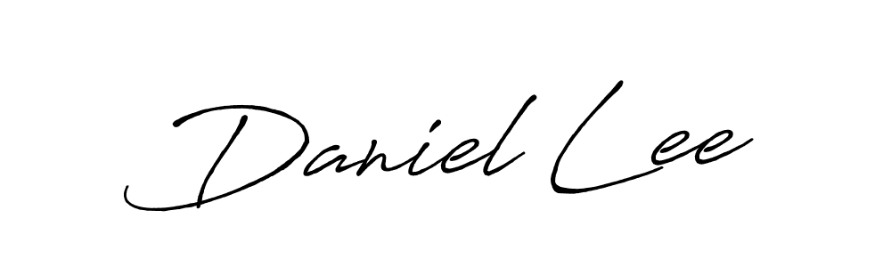 Similarly Antro_Vectra_Bolder is the best handwritten signature design. Signature creator online .You can use it as an online autograph creator for name Daniel Lee. Daniel Lee signature style 7 images and pictures png