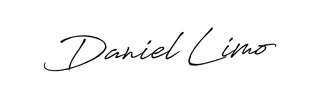 Daniel Limo stylish signature style. Best Handwritten Sign (Antro_Vectra_Bolder) for my name. Handwritten Signature Collection Ideas for my name Daniel Limo. Daniel Limo signature style 7 images and pictures png