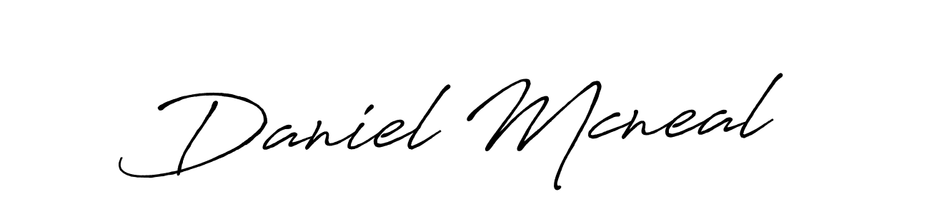 Use a signature maker to create a handwritten signature online. With this signature software, you can design (Antro_Vectra_Bolder) your own signature for name Daniel Mcneal. Daniel Mcneal signature style 7 images and pictures png