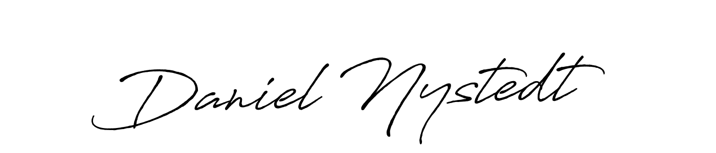 Also You can easily find your signature by using the search form. We will create Daniel Nystedt name handwritten signature images for you free of cost using Antro_Vectra_Bolder sign style. Daniel Nystedt signature style 7 images and pictures png