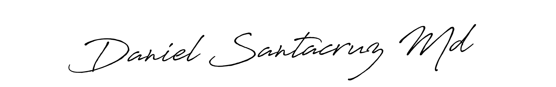 Daniel Santacruz Md stylish signature style. Best Handwritten Sign (Antro_Vectra_Bolder) for my name. Handwritten Signature Collection Ideas for my name Daniel Santacruz Md. Daniel Santacruz Md signature style 7 images and pictures png