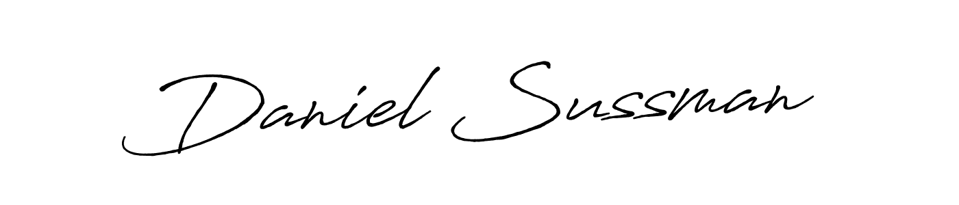 Make a beautiful signature design for name Daniel Sussman. With this signature (Antro_Vectra_Bolder) style, you can create a handwritten signature for free. Daniel Sussman signature style 7 images and pictures png