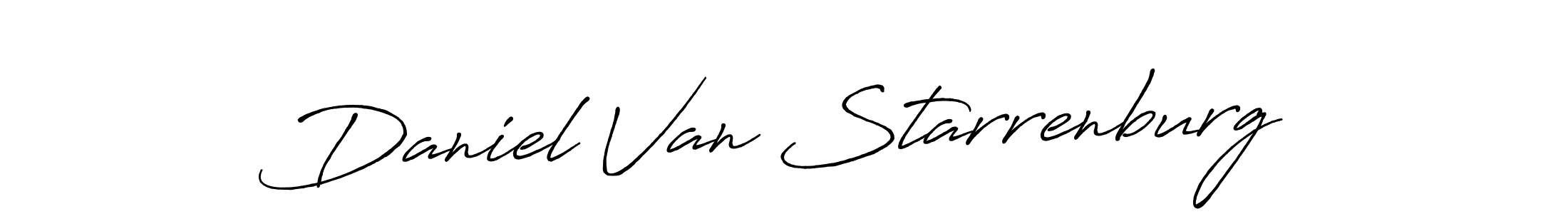 The best way (Antro_Vectra_Bolder) to make a short signature is to pick only two or three words in your name. The name Daniel Van Starrenburg include a total of six letters. For converting this name. Daniel Van Starrenburg signature style 7 images and pictures png