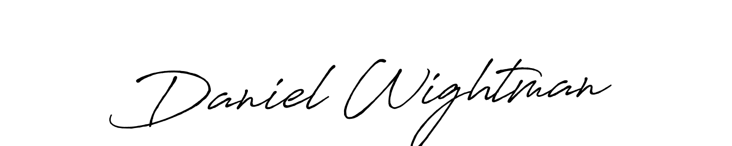 Also You can easily find your signature by using the search form. We will create Daniel Wightman name handwritten signature images for you free of cost using Antro_Vectra_Bolder sign style. Daniel Wightman signature style 7 images and pictures png