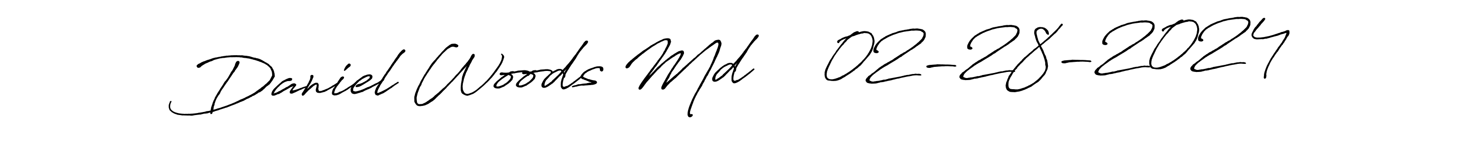 Make a short Daniel Woods Md    02-28-2024 signature style. Manage your documents anywhere anytime using Antro_Vectra_Bolder. Create and add eSignatures, submit forms, share and send files easily. Daniel Woods Md    02-28-2024 signature style 7 images and pictures png