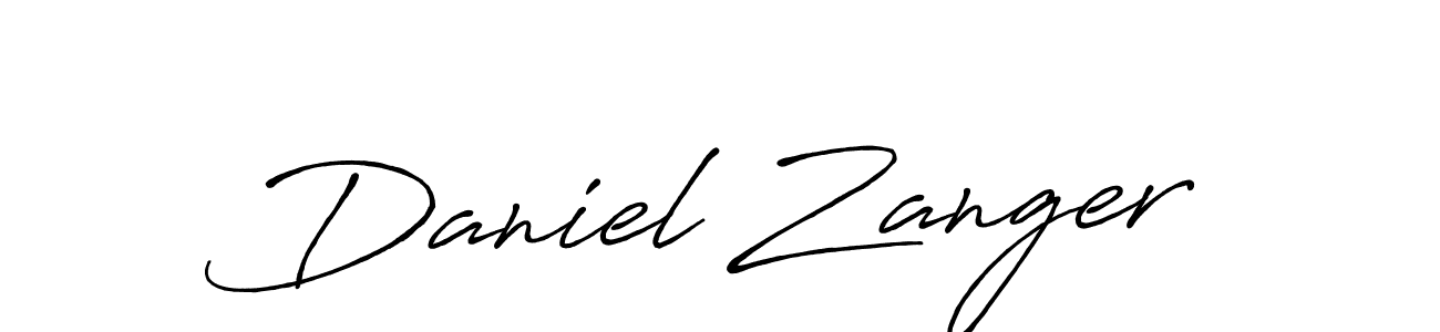 How to make Daniel Zanger signature? Antro_Vectra_Bolder is a professional autograph style. Create handwritten signature for Daniel Zanger name. Daniel Zanger signature style 7 images and pictures png