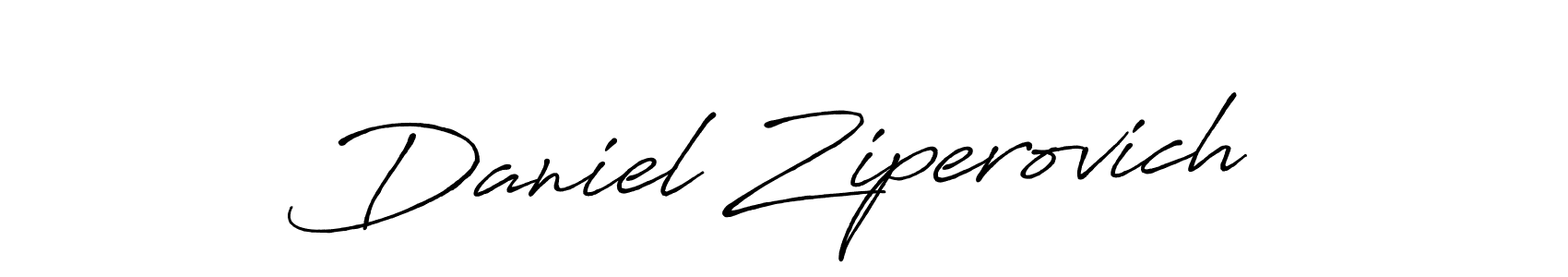 Make a short Daniel Ziperovich signature style. Manage your documents anywhere anytime using Antro_Vectra_Bolder. Create and add eSignatures, submit forms, share and send files easily. Daniel Ziperovich signature style 7 images and pictures png