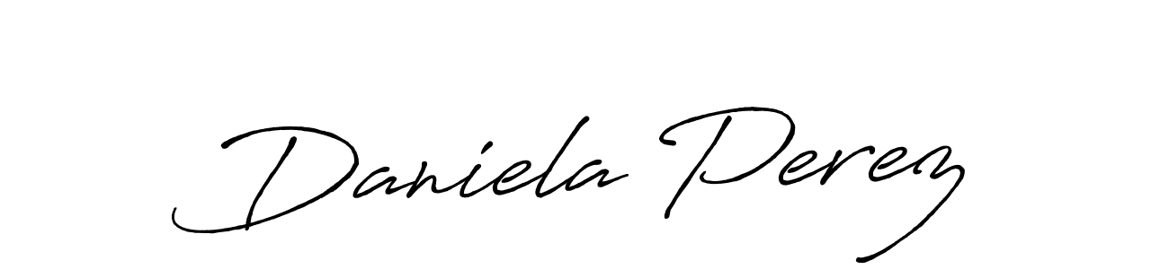 Once you've used our free online signature maker to create your best signature Antro_Vectra_Bolder style, it's time to enjoy all of the benefits that Daniela Perez name signing documents. Daniela Perez signature style 7 images and pictures png