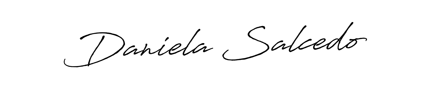 Make a beautiful signature design for name Daniela Salcedo. Use this online signature maker to create a handwritten signature for free. Daniela Salcedo signature style 7 images and pictures png