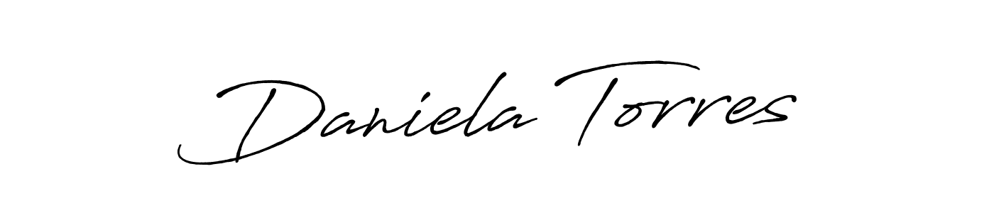 Best and Professional Signature Style for Daniela Torres. Antro_Vectra_Bolder Best Signature Style Collection. Daniela Torres signature style 7 images and pictures png