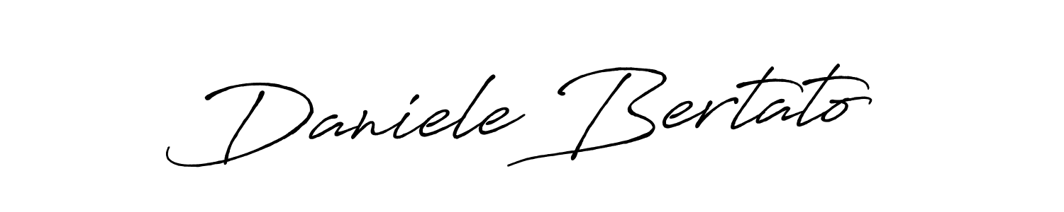 Similarly Antro_Vectra_Bolder is the best handwritten signature design. Signature creator online .You can use it as an online autograph creator for name Daniele Bertato. Daniele Bertato signature style 7 images and pictures png