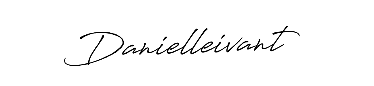 Here are the top 10 professional signature styles for the name Danielleivant. These are the best autograph styles you can use for your name. Danielleivant signature style 7 images and pictures png